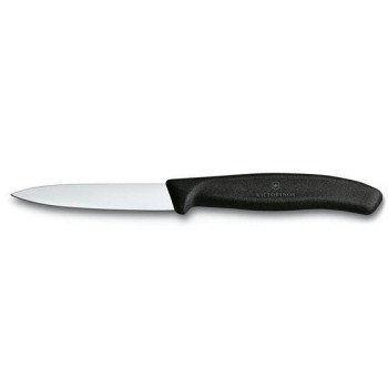 Victorinox Swiss Classic nóż 8cm czarny ostrze gładkie