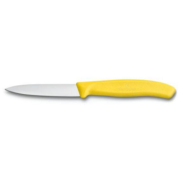 Victorinox Swiss Classic nóż 8cm żółty ostrze gładkie
