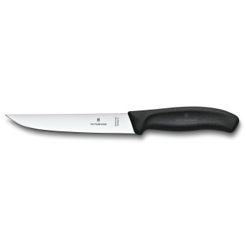 Victorinox Swiss classic nóż ostrze gładkie 15cm czarny