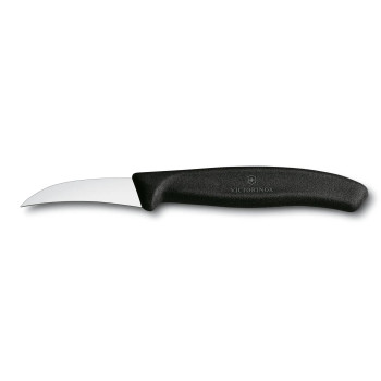 Victorinox Swiss Classic nóż 6cm, czarny, ostrze gładkie