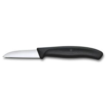 Victorinox Swiss Classic nóż 6cm, czarny, ostrze gładkie