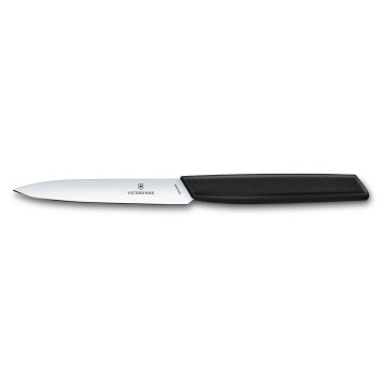 Victorinox Swiss modern nóż 10 cm,czarny,ostrze gładki