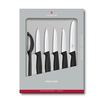 Victorinox Swiss Classic zestaw 6el. 5 noży i obieraczka