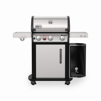 Grill Spirit SP-335 Premium GBS z palnikiem bocznym Stal Nierdzewna