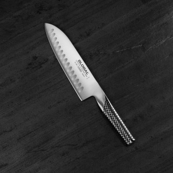 Global nóż Santoku żłobiony 18 cm