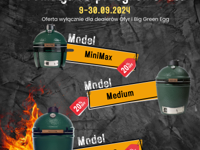 Promocja Big green Egg