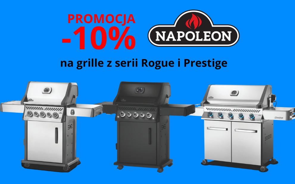 -10% na grille z serii Rogue i Prestige